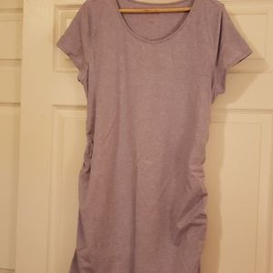 Lavender maternity dress